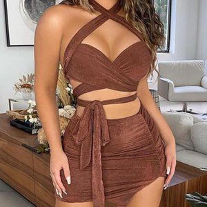 skirt and top set